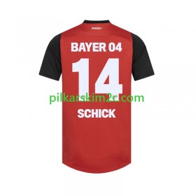 Koszulka Bayer 04 Leverkusen Patrik Schick 14 Główna 2024/25 Koszulki Piłkarskie